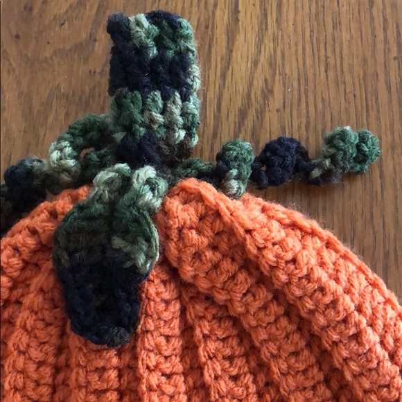 Pumpkin baby 🍁fall🍁 🦃photo prop hat Autuman - Picture 2 of 3